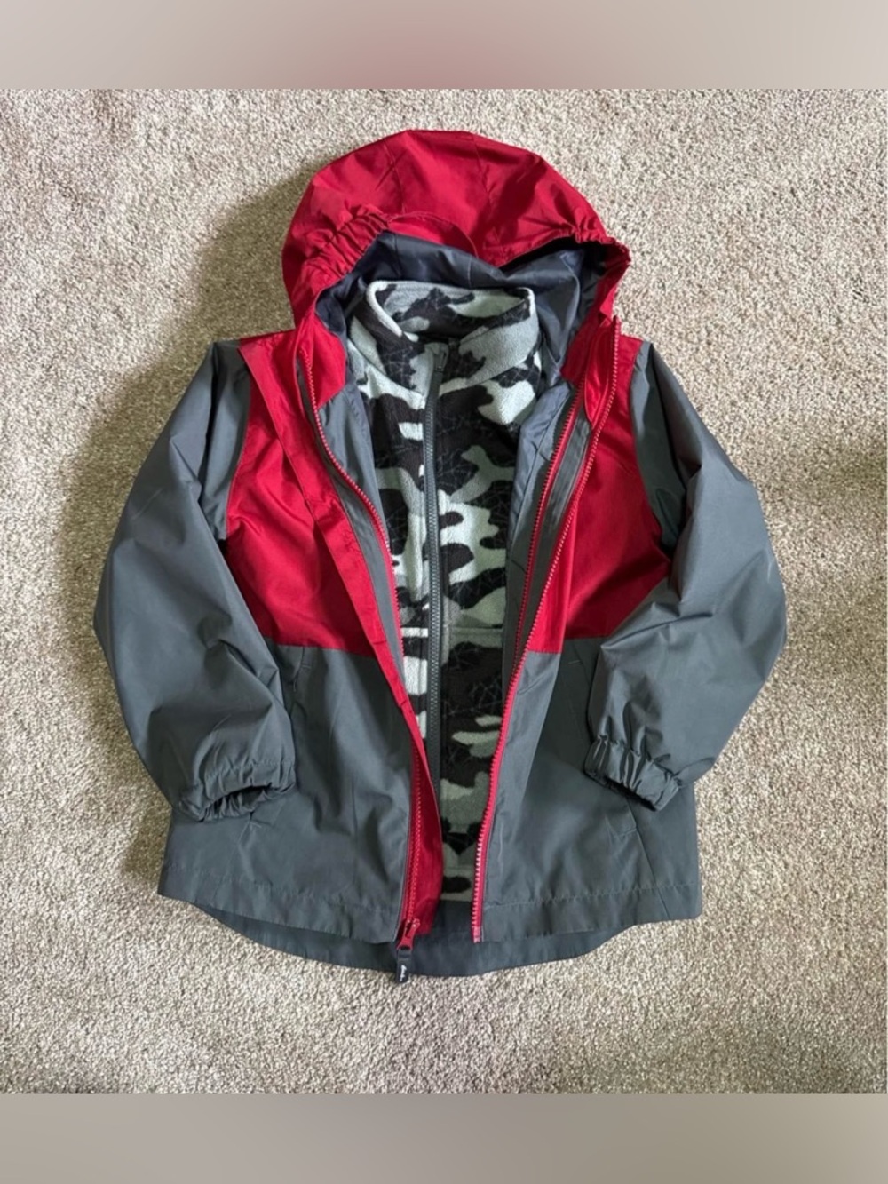 Eddie Bauer Kids 3-in-1 rain jacket